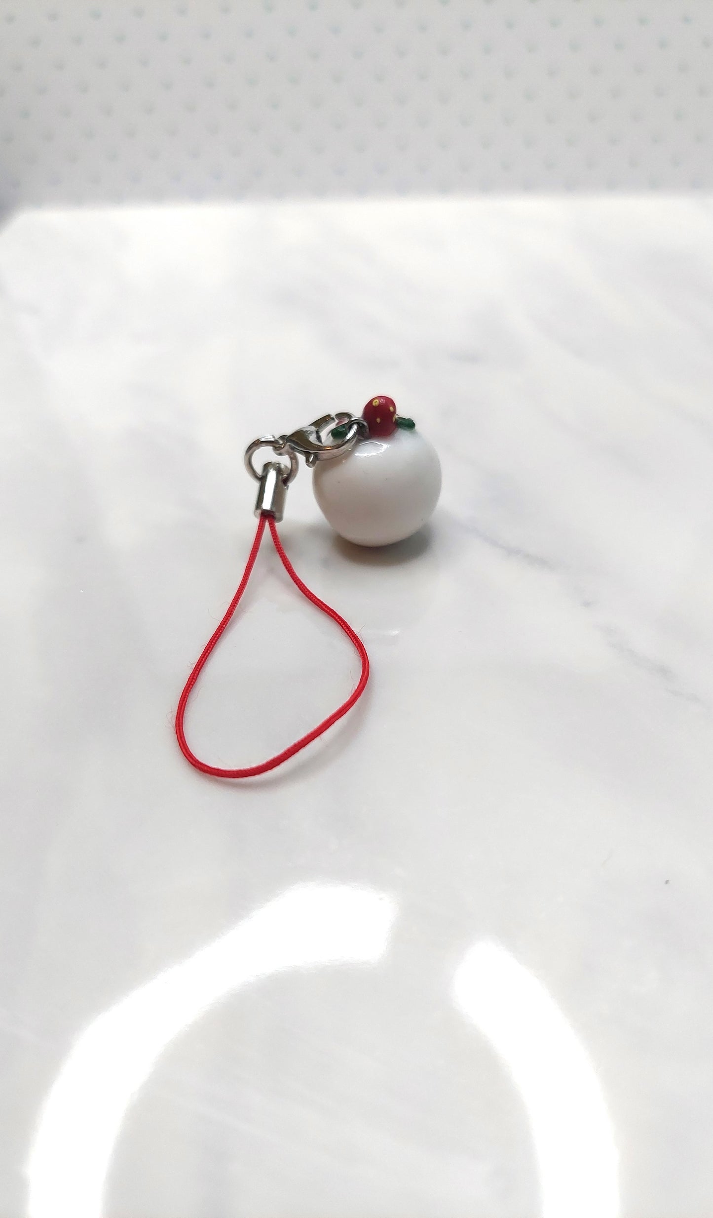 Ichigo Daifuku Mochi Pendant
