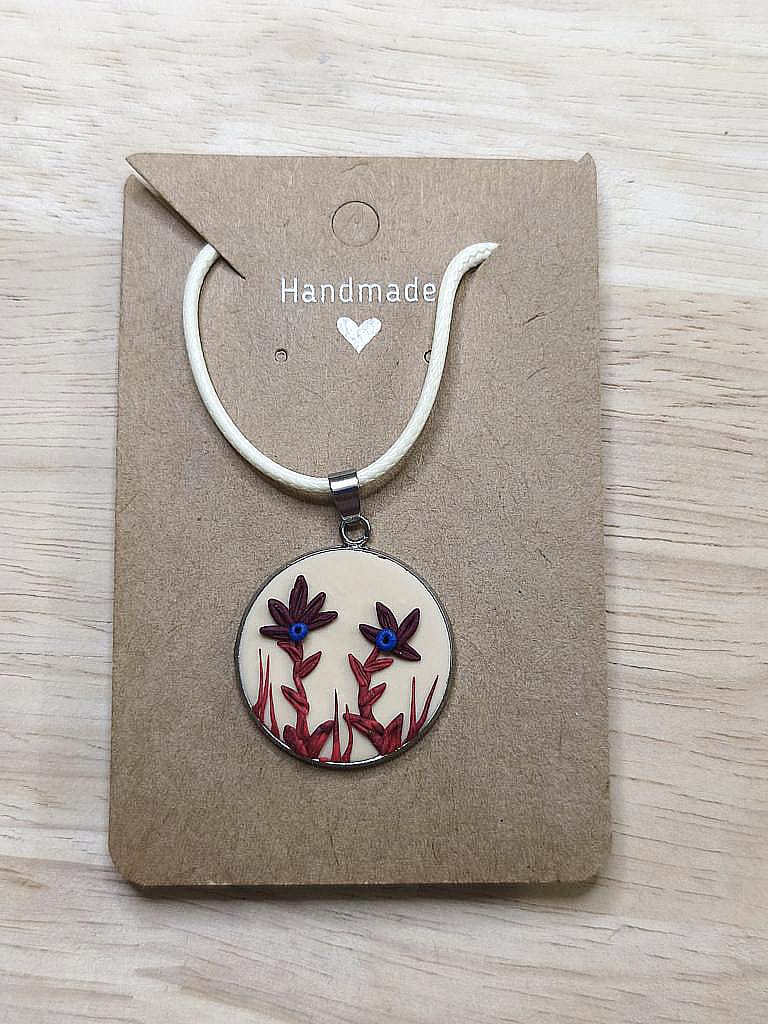 grape woodbine necklace