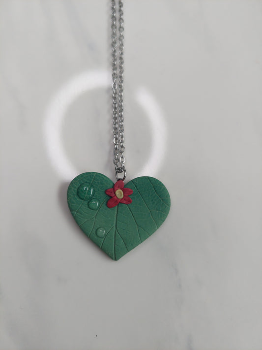 Heart-shaped necklace