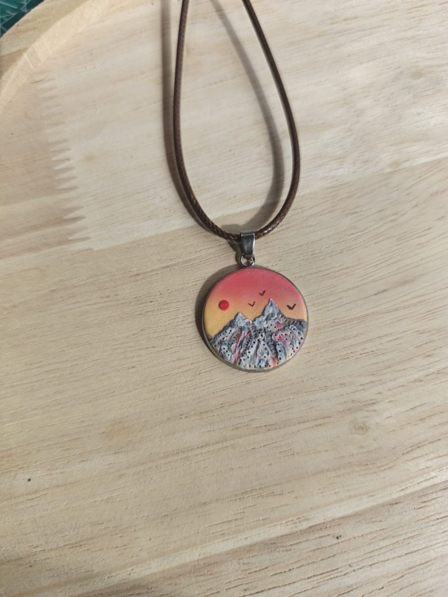 Handmade Necklace Inspired by Mount Everest