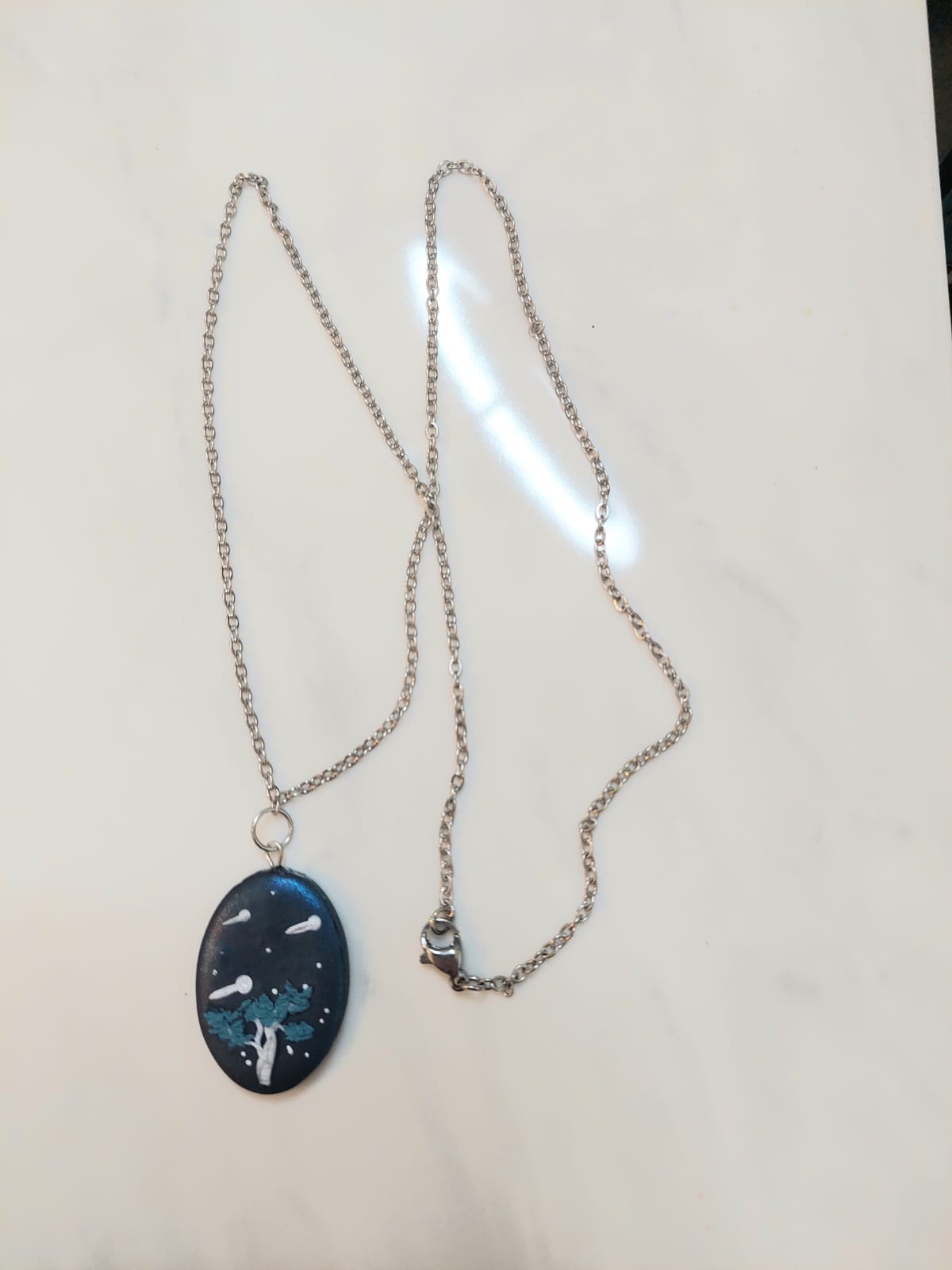 Shooting star necklace