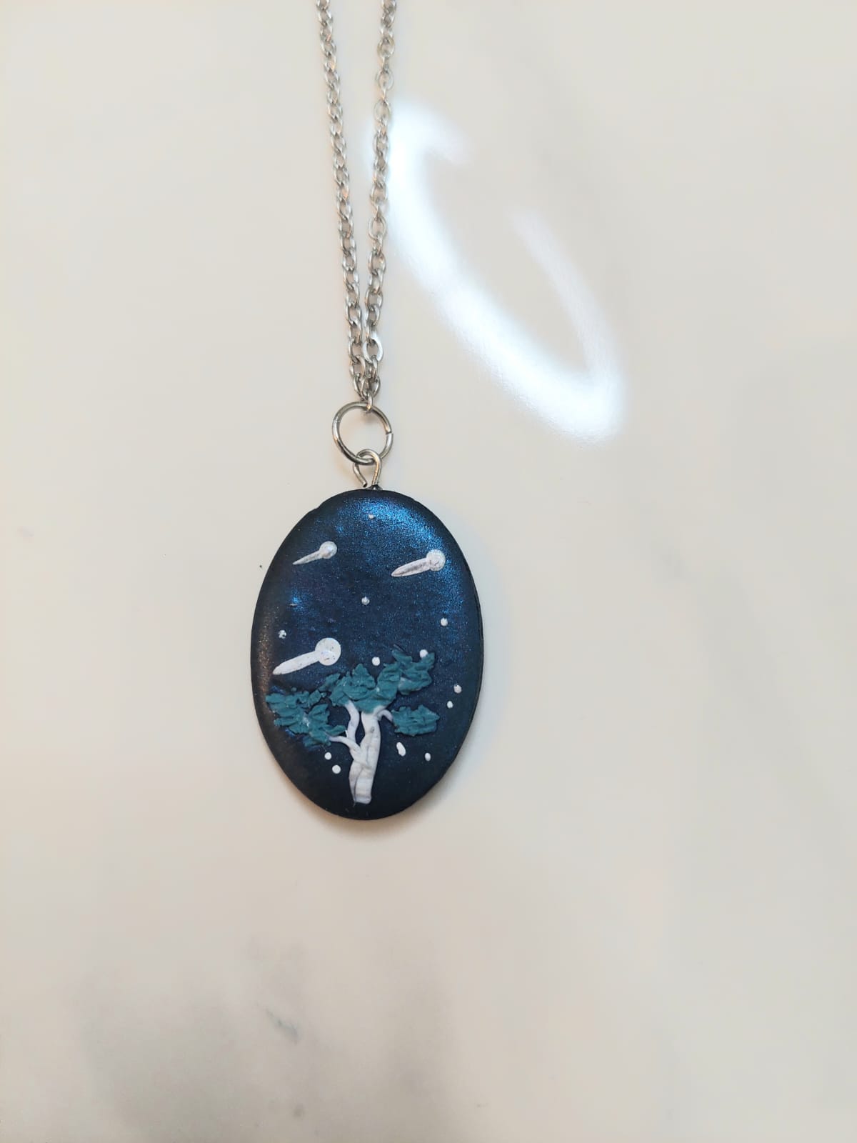 Shooting star necklace