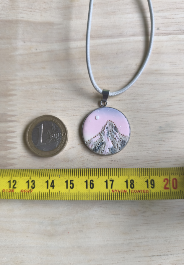 Handmade Necklace Inspired by the Matterhorn Mountain